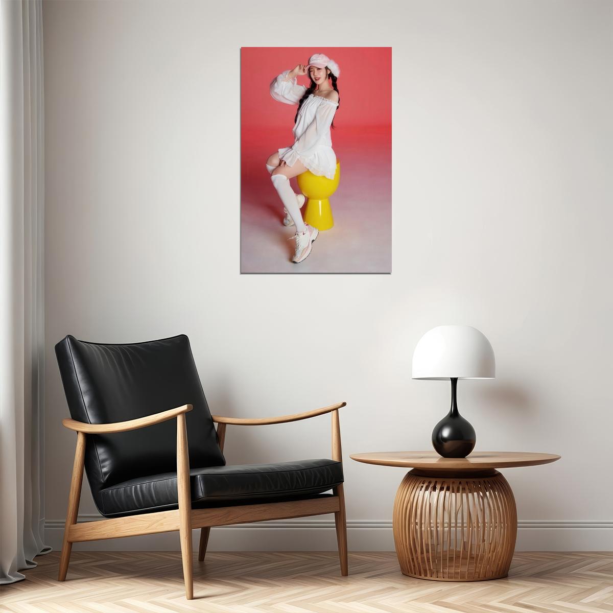 Aespa Ningning Poster Fashion Photo Print K-Pop Home Decor For Living Room Aesthetic Kpop Female Girl Group - xonomax