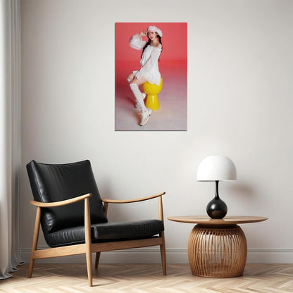 Aespa Ningning Poster Fashion Photo Print K-Pop Home Decor For Living Room Aesthetic Kpop Female Girl Group - xonomax