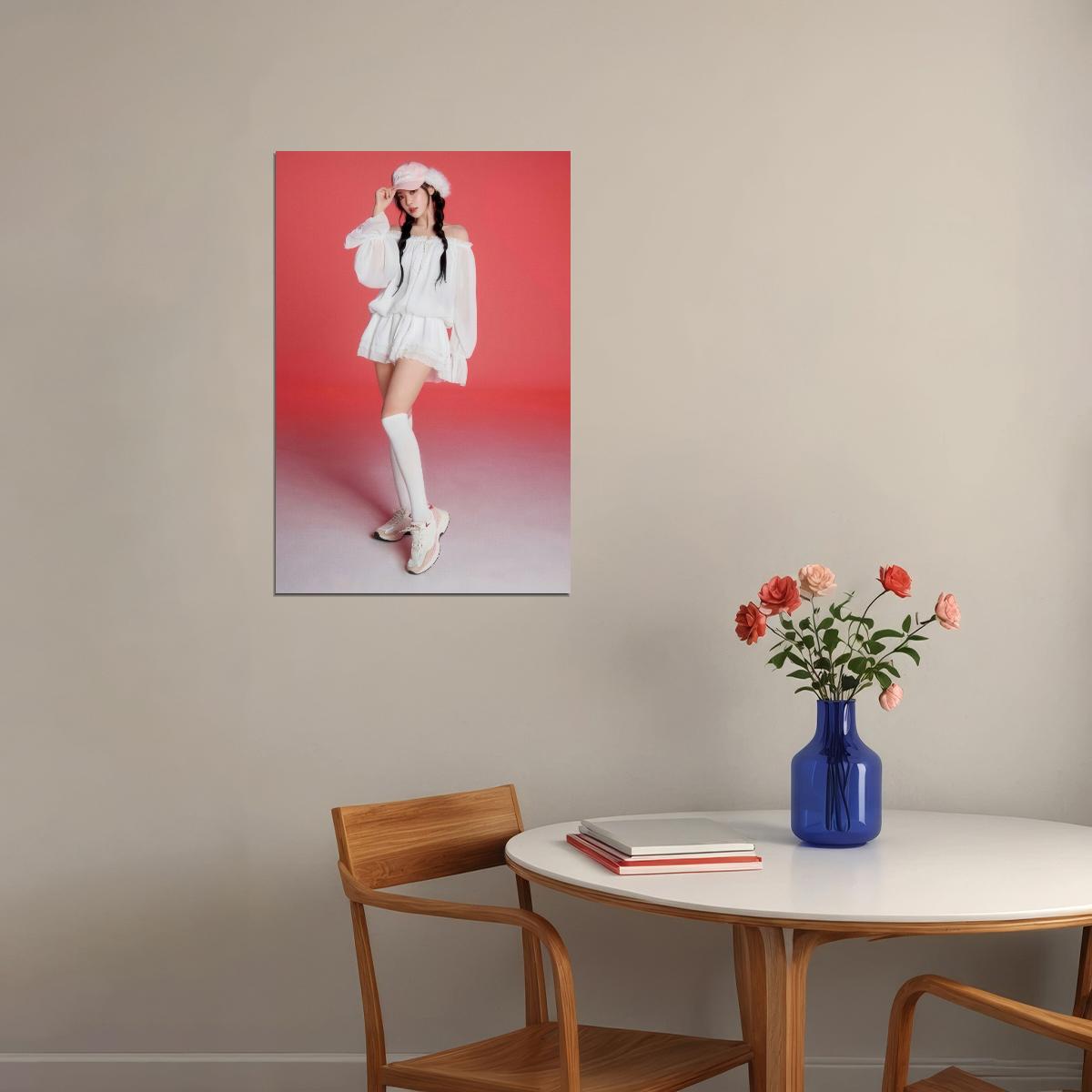 Aespa Ningning Poster Fashion Photo Print K-Pop Home Decor For Living Room Aesthetic Kpop Female Girl Group - xonomax