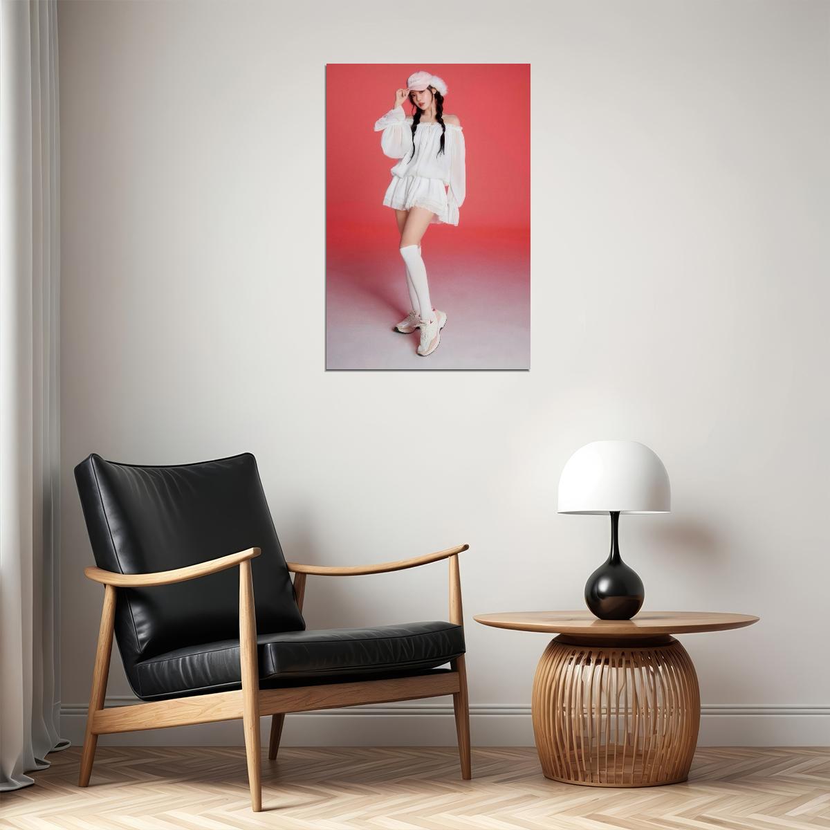 Aespa Ningning Poster Fashion Photo Print K-Pop Home Decor For Living Room Aesthetic Kpop Female Girl Group - xonomax