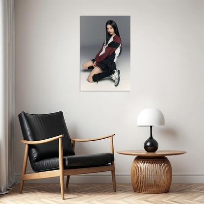 Aespa Ningning Poster Fashion Photo Print K-Pop Home Decor For Living Room Aesthetic Kpop Female Girl Group - xonomax