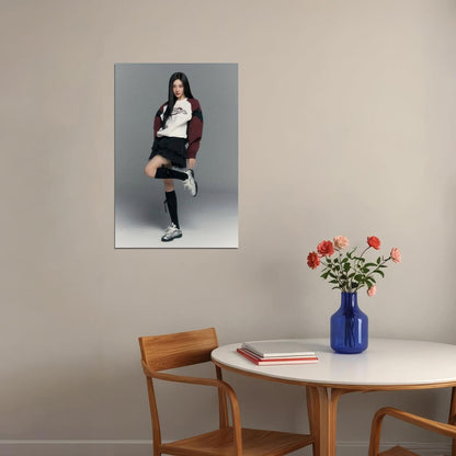 Aespa Ningning Poster Fashion Photo Print K-Pop Home Decor For Living Room Aesthetic Kpop Female Girl Group - xonomax