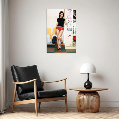 (G)I-Dle Minnie Fashion Photo Print K-Pop Home Decor For Living Room Aesthetic Kpop Female Girl Group