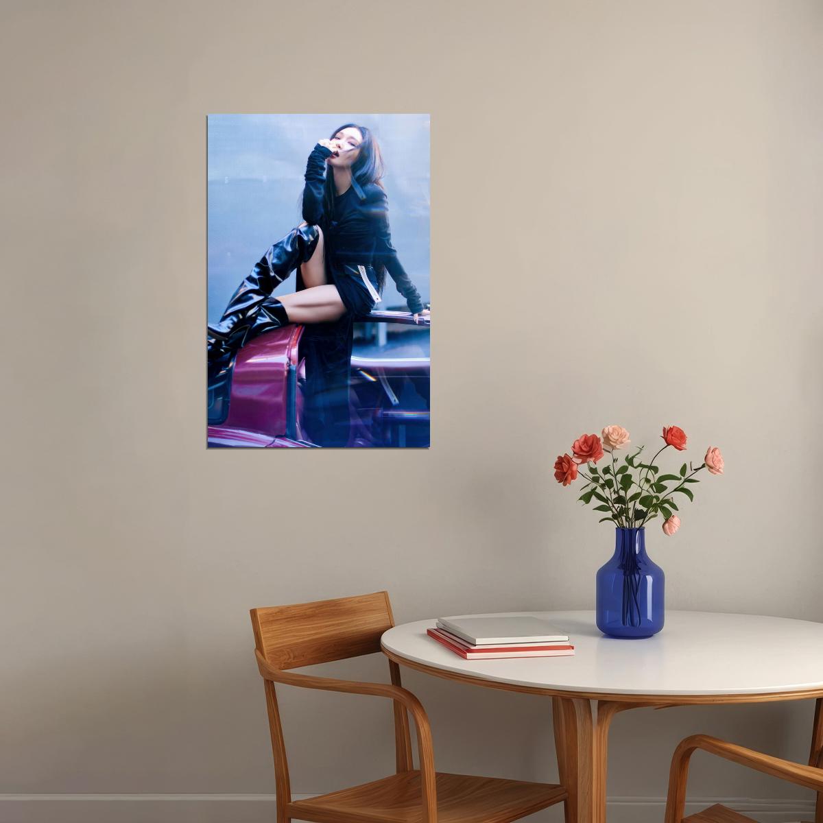 Chungha Alivio Poster Album Concept Photo Print K-Pop Home Decor For Living Room Aesthetic Kpop Female Girl Group - xonomax