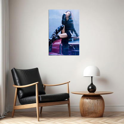 Chungha Alivio Poster Album Concept Photo Print K-Pop Home Decor For Living Room Aesthetic Kpop Female Girl Group - xonomax