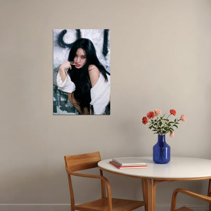 Chungha Alivio Poster Album Concept Photo Print K-Pop Home Decor For Living Room Aesthetic Kpop Female Girl Group - xonomax