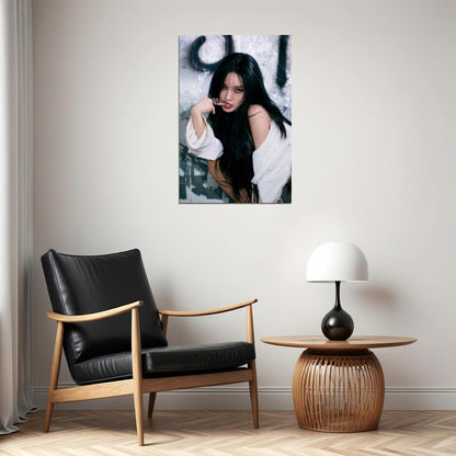 Chungha Alivio Poster Album Concept Photo Print K-Pop Home Decor For Living Room Aesthetic Kpop Female Girl Group - xonomax