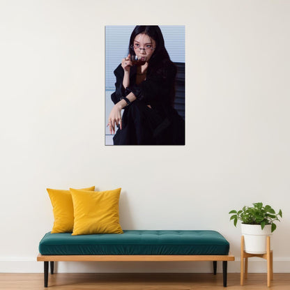 Chungha Alivio Poster Album Concept Photo Print K-Pop Home Decor For Living Room Aesthetic Kpop Female Girl Group - xonomax