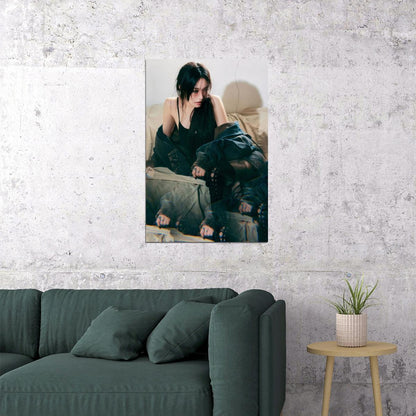 Chungha Alivio Poster Album Concept Photo Print K-Pop Home Decor For Living Room Aesthetic Kpop Female Girl Group - xonomax