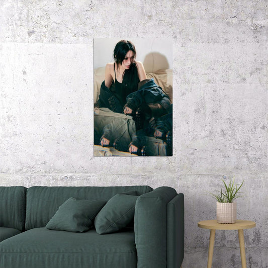 Chungha Alivio Poster Album Concept Photo Print K-Pop Home Decor For Living Room Aesthetic Kpop Female Girl Group - xonomax