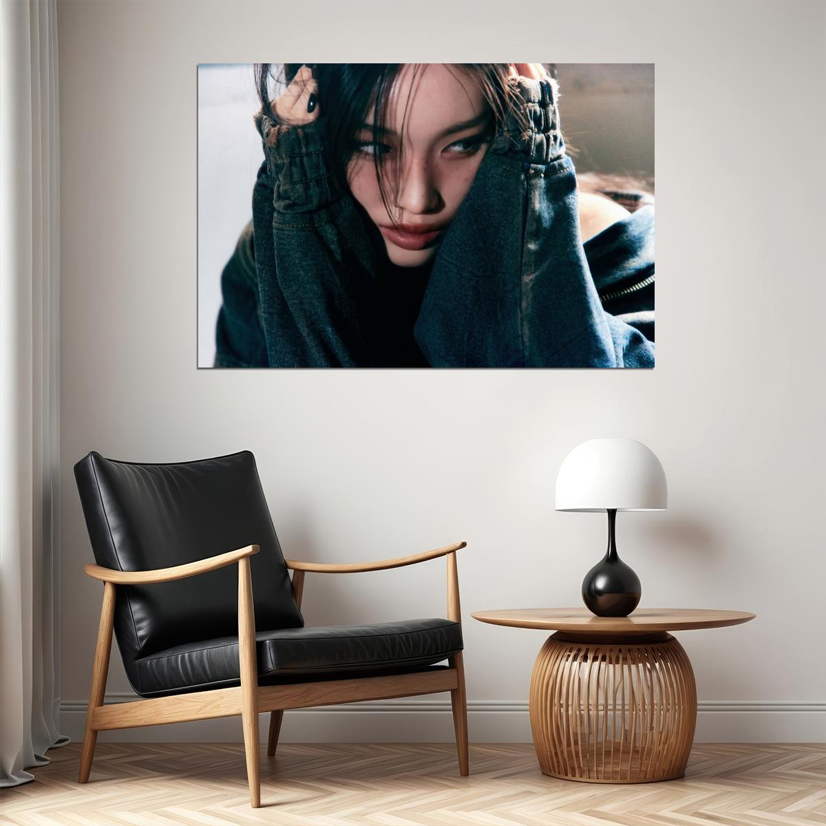 Chungha Alivio Poster Album Concept Photo Print K-Pop Home Decor For Living Room Aesthetic Kpop Female Girl Group - xonomax