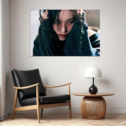 Chungha Alivio Poster Album Concept Photo Print K-Pop Home Decor For Living Room Aesthetic Kpop Female Girl Group - xonomax
