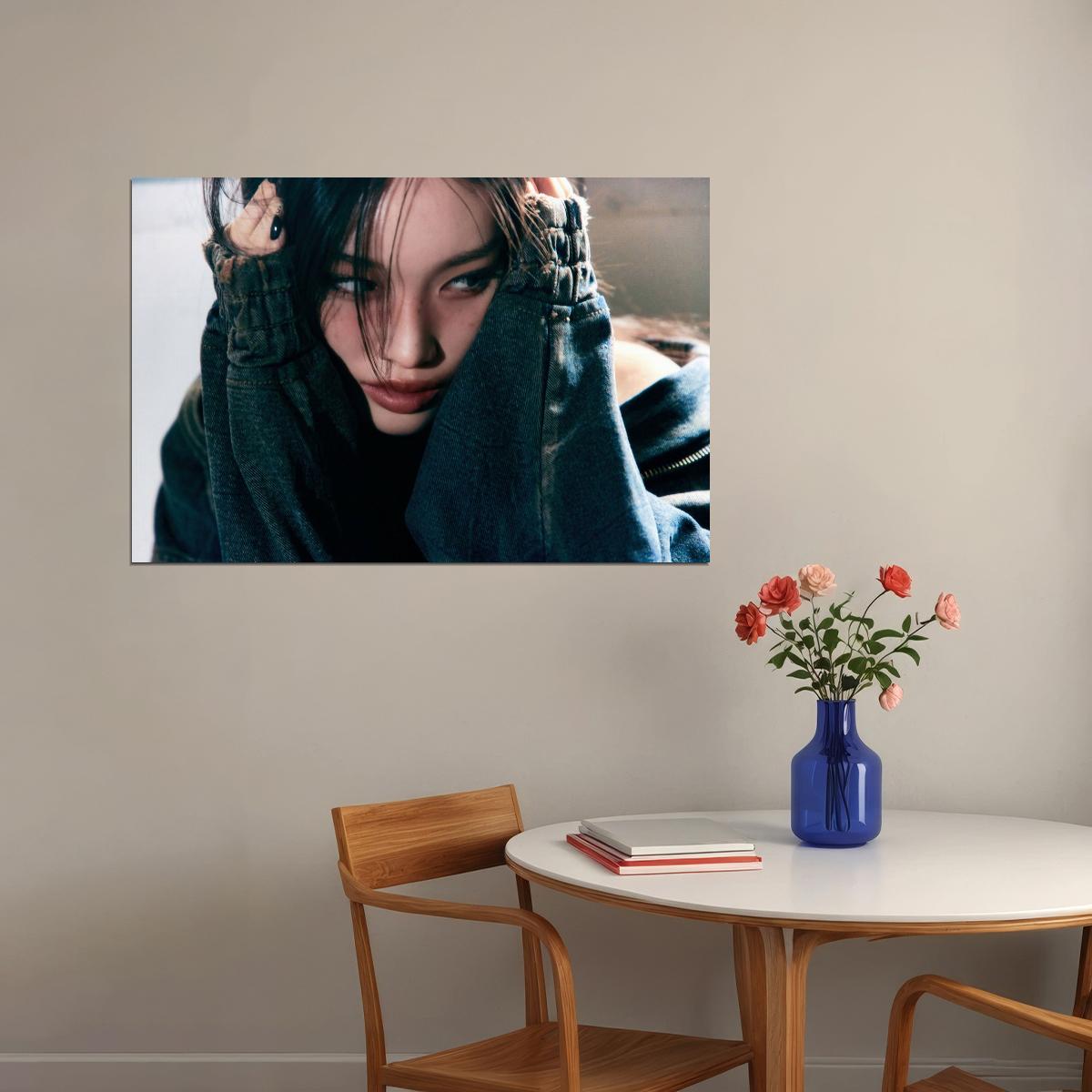 Chungha Alivio Poster Album Concept Photo Print K-Pop Home Decor For Living Room Aesthetic Kpop Female Girl Group - xonomax