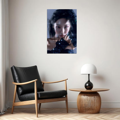 Chungha Poster Concept Photo Print K-Pop Home Decor For Living Room Aesthetic Kpop Female Girl Group - xonomax