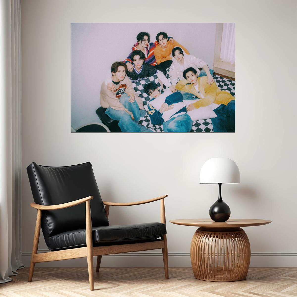 Enhypen Poster Photo Print K-Pop Home Decor For Living Room Aesthetic Kpop Male Boys Group Boy Band - xonomax