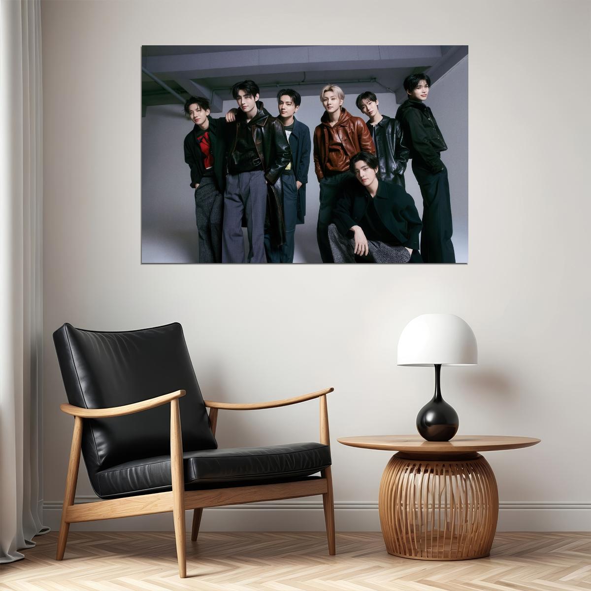 Enhypen Poster Fashion Photo Print K-Pop Home Decor For Living Room Aesthetic Kpop Male Boys Group Boy Band - xonomax