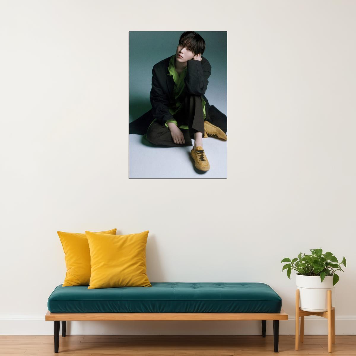 Enhypen Poster Fashion Photo Print K-Pop Home Decor For Living Room Aesthetic Kpop Male Boys Group Boy Band - xonomax