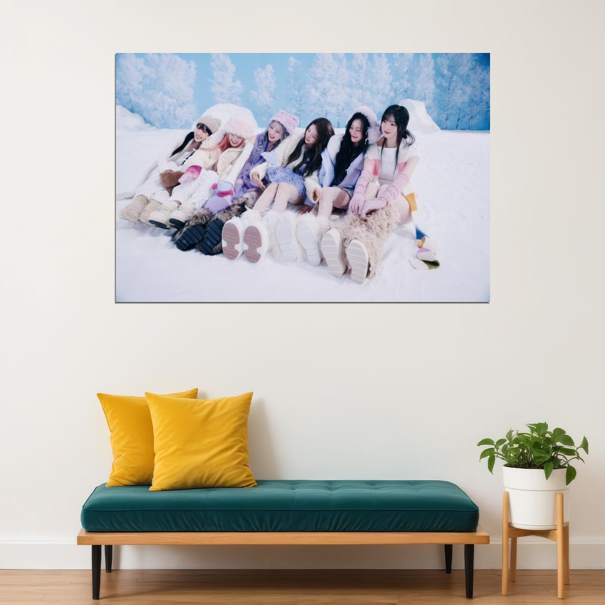Gfriend Poster Season Of Memories Concert Concept Photo Print K-Pop Home Decor For Living Room Aesthetic Kpop Female Girl Group - xonomax