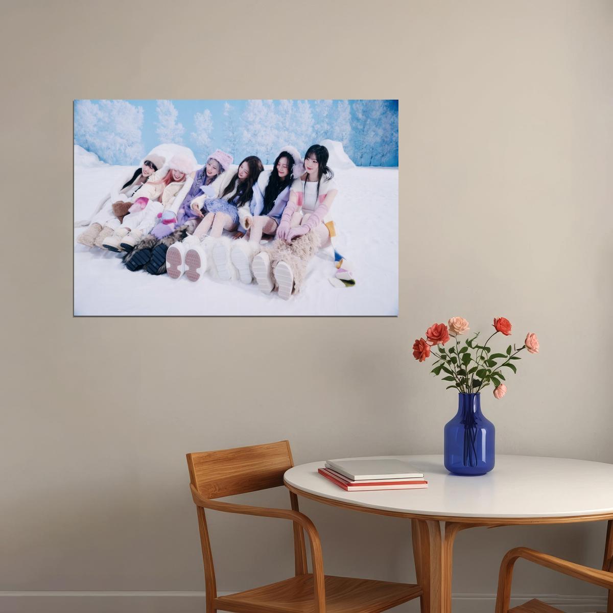 Gfriend Poster Season Of Memories Concert Concept Photo Print K-Pop Home Decor For Living Room Aesthetic Kpop Female Girl Group - xonomax