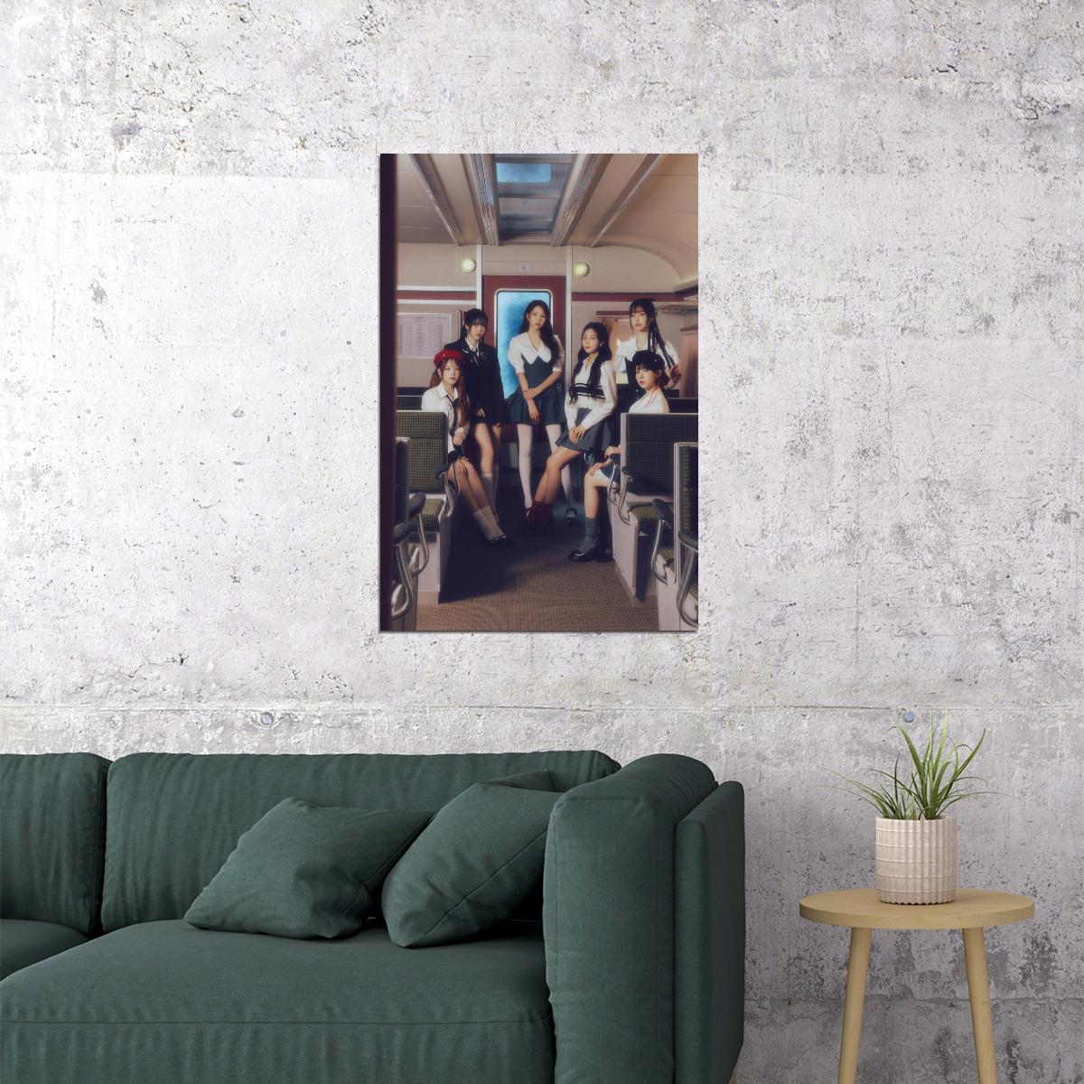 Gfriend Poster Season Of Memories Concert Concept Photo Print K-Pop Home Decor For Living Room Aesthetic Kpop Female Girl Group - xonomax