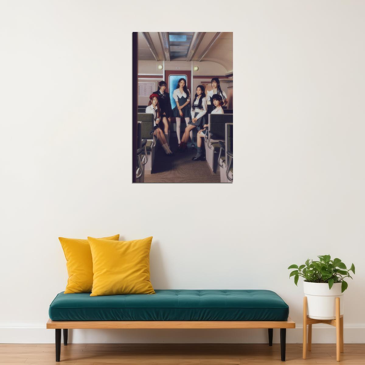 Gfriend Poster Season Of Memories Concert Concept Photo Print K-Pop Home Decor For Living Room Aesthetic Kpop Female Girl Group - xonomax