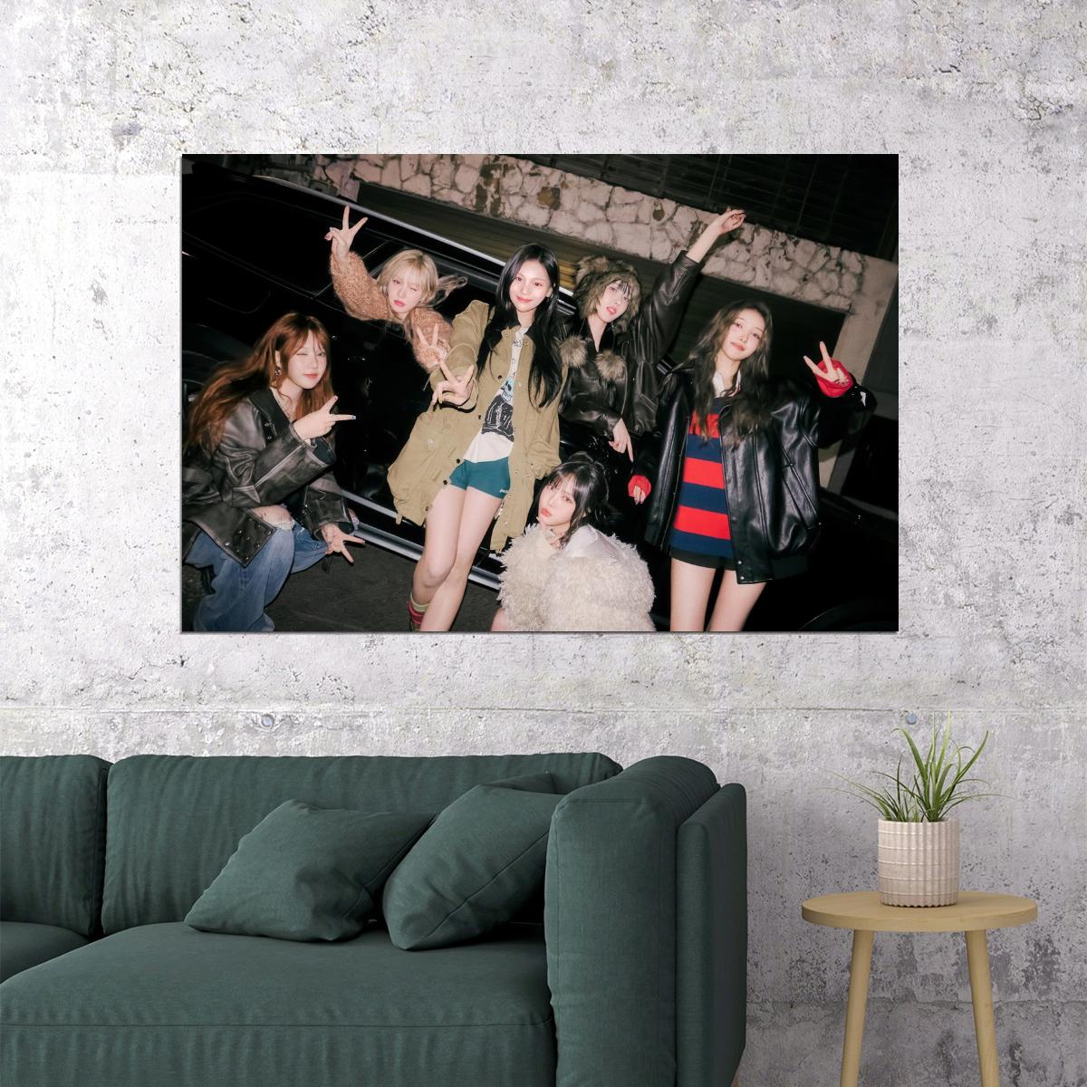 Gfriend Poster Season Of Memories Concert Concept Photo Print K-Pop Home Decor For Living Room Aesthetic Kpop Female Girl Group - xonomax