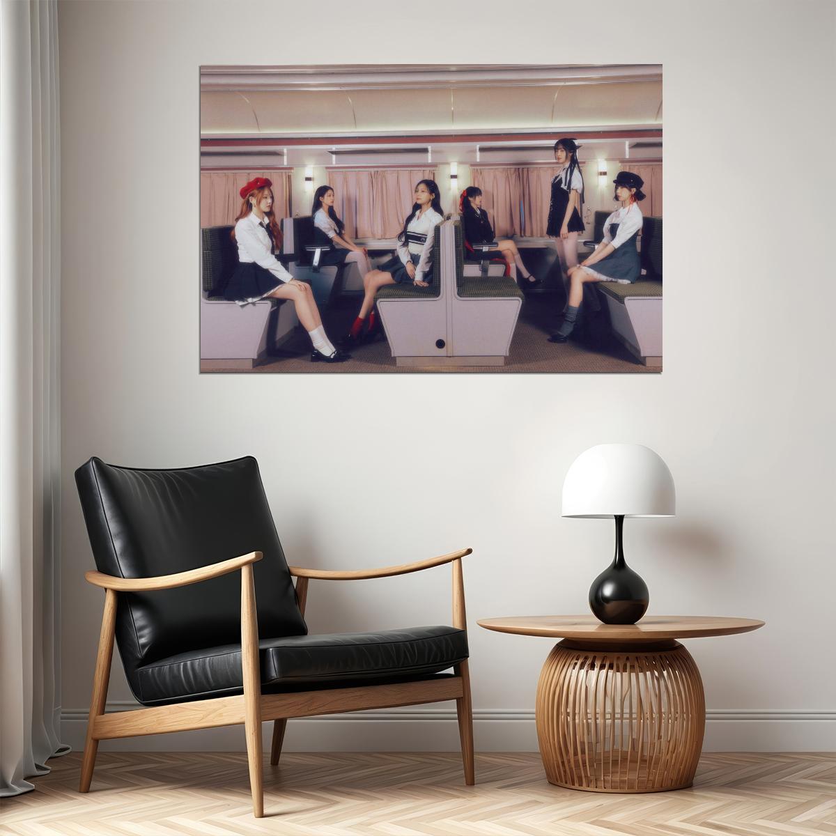 Gfriend Poster Season Of Memories Concert Concept Photo Print K-Pop Home Decor For Living Room Aesthetic Kpop Female Girl Group - xonomax