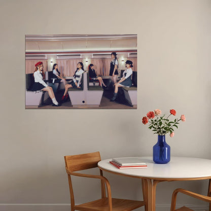 Gfriend Poster Season Of Memories Concert Concept Photo Print K-Pop Home Decor For Living Room Aesthetic Kpop Female Girl Group - xonomax