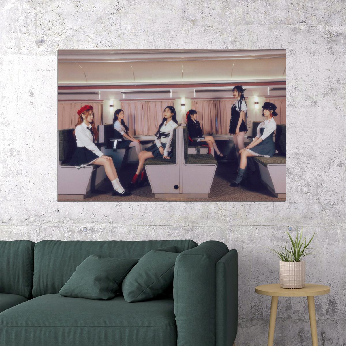 Gfriend Poster Season Of Memories Concert Concept Photo Print K-Pop Home Decor For Living Room Aesthetic Kpop Female Girl Group - xonomax