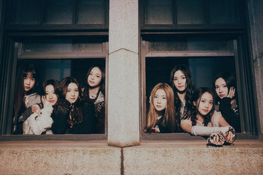 Hearts2hearts Poster The Chase Album Concept Photo Print K-Pop Home Decor For Living Room Aesthetic Kpop Female Girl Group - xonomax