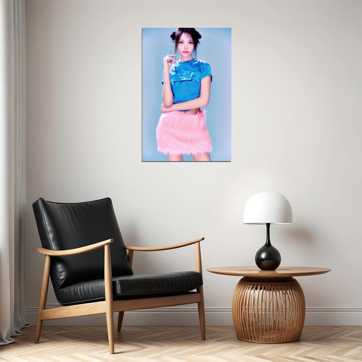 Hearts2hearts Poster The Chase Album Concept Photo Print K-Pop Home Decor For Living Room Aesthetic Kpop Female Girl Group - xonomax