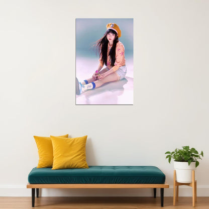 Hearts2hearts Poster The Chase Album Concept Photo Print K-Pop Home Decor For Living Room Aesthetic Kpop Female Girl Group - xonomax