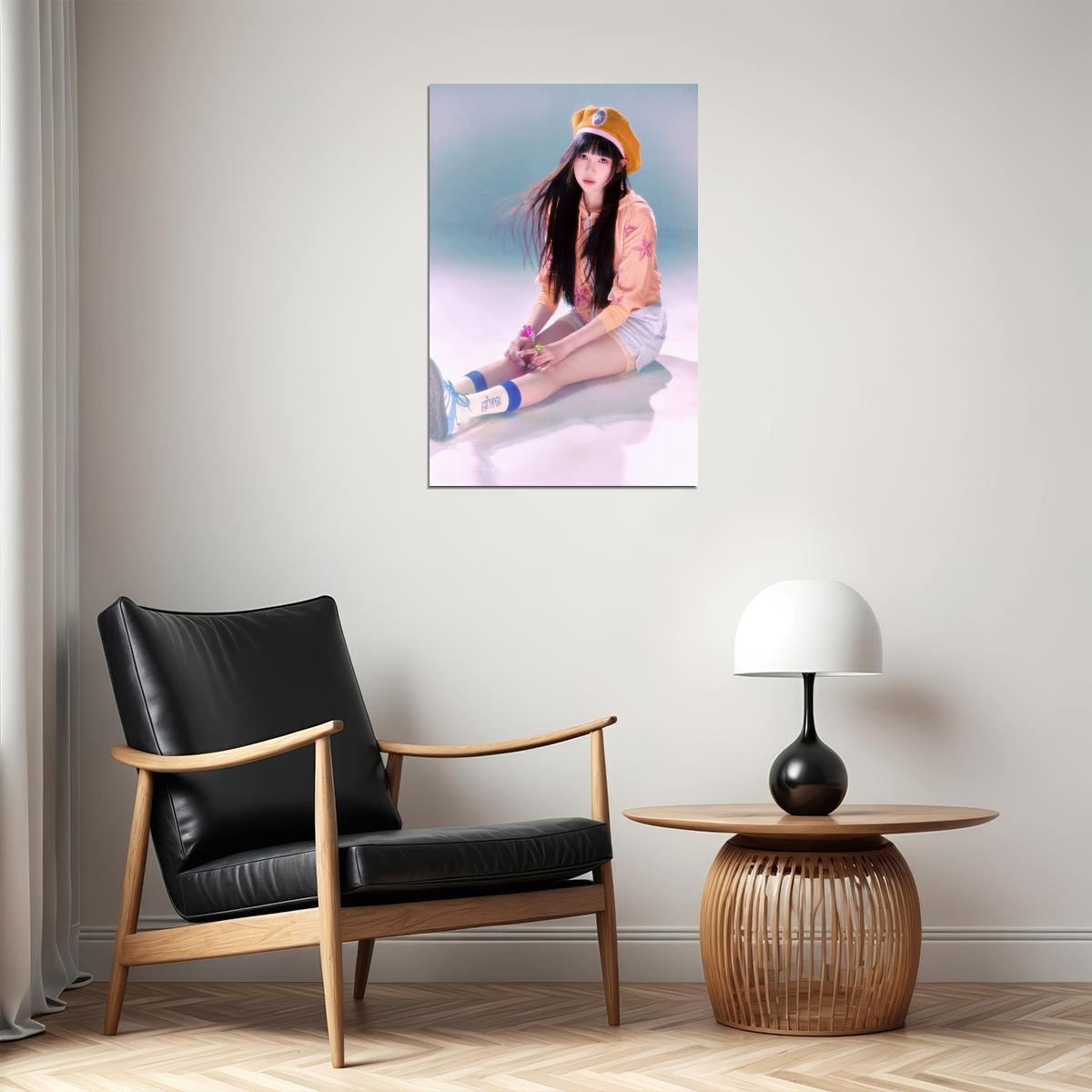 Hearts2hearts Poster The Chase Album Concept Photo Print K-Pop Home Decor For Living Room Aesthetic Kpop Female Girl Group - xonomax