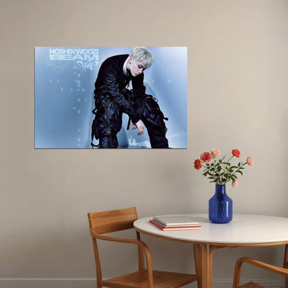 Hoshi X Woozi Poster Hoshi BEAM Album Concept Photo Print K-Pop Home Decor For Living Room Aesthetic Kpop Male Boys Group Boy Band - xonomax