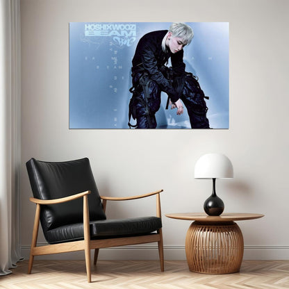 Hoshi X Woozi Poster Hoshi BEAM Album Concept Photo Print K-Pop Home Decor For Living Room Aesthetic Kpop Male Boys Group Boy Band - xonomax