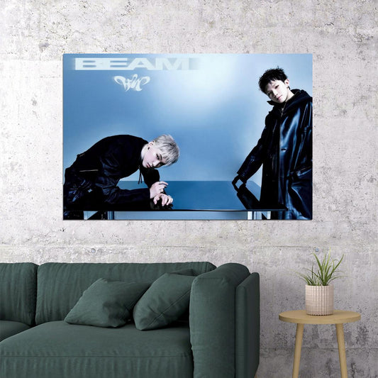 Hoshi X Woozi Poster BEAM Album Concept Photo Print K-Pop Home Decor For Living Room Aesthetic Kpop Male Boys Group Boy Band - xonomax
