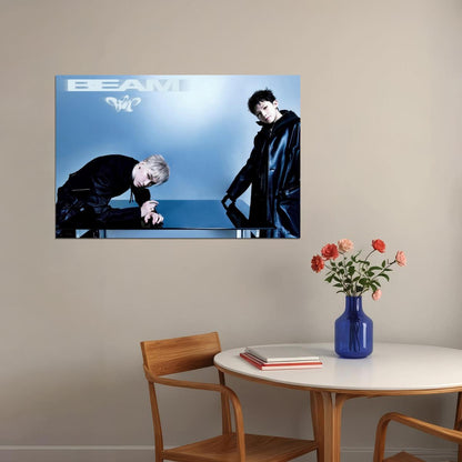 Hoshi X Woozi Poster BEAM Album Concept Photo Print K-Pop Home Decor For Living Room Aesthetic Kpop Male Boys Group Boy Band - xonomax