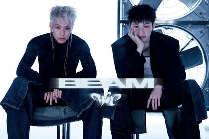 Hoshi X Woozi Poster BEAM Album Concept Photo Print K-Pop Home Decor For Living Room Aesthetic Kpop Male Boys Group Boy Band - xonomax