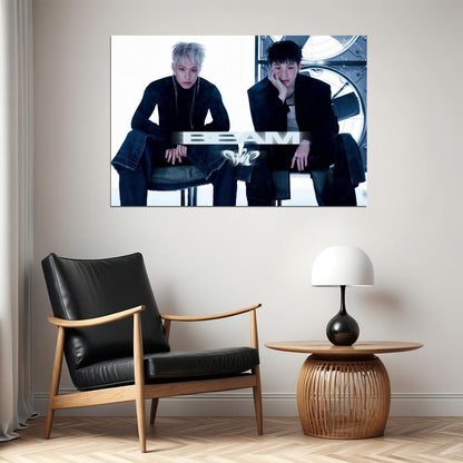 Hoshi X Woozi Poster BEAM Album Concept Photo Print K-Pop Home Decor For Living Room Aesthetic Kpop Male Boys Group Boy Band - xonomax