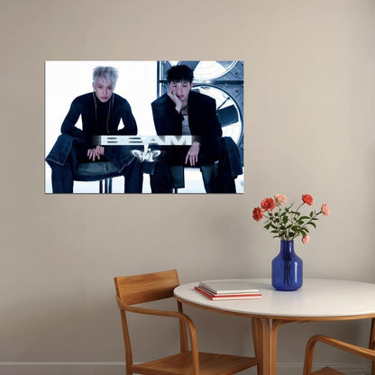 Hoshi X Woozi Poster BEAM Album Concept Photo Print K-Pop Home Decor For Living Room Aesthetic Kpop Male Boys Group Boy Band - xonomax