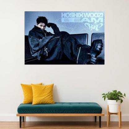 Hoshi X Woozi Poster Woozi BEAM Album Concept Photo Print K-Pop Home Decor For Living Room Aesthetic Kpop Male Boys Group Boy Band - xonomax