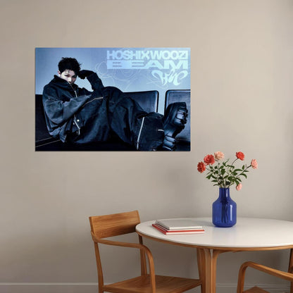 Hoshi X Woozi Poster Woozi BEAM Album Concept Photo Print K-Pop Home Decor For Living Room Aesthetic Kpop Male Boys Group Boy Band - xonomax