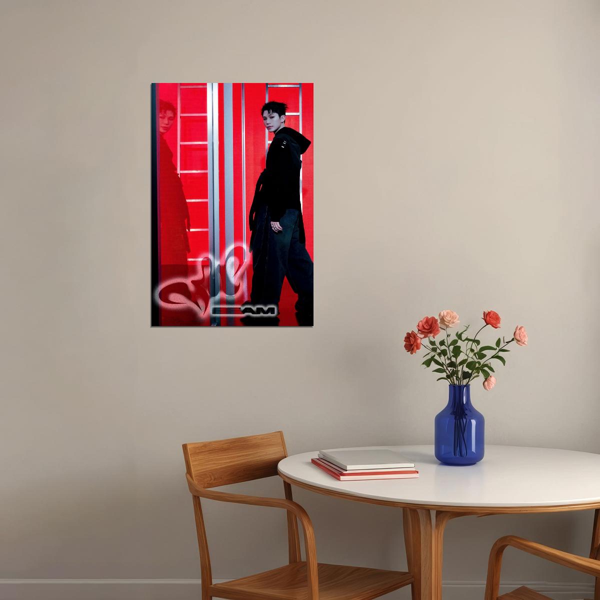 Hoshi X Woozi Poster Woozi BEAM Album Concept Photo Print K-Pop Home Decor For Living Room Aesthetic Kpop Male Boys Group Boy Band - xonomax
