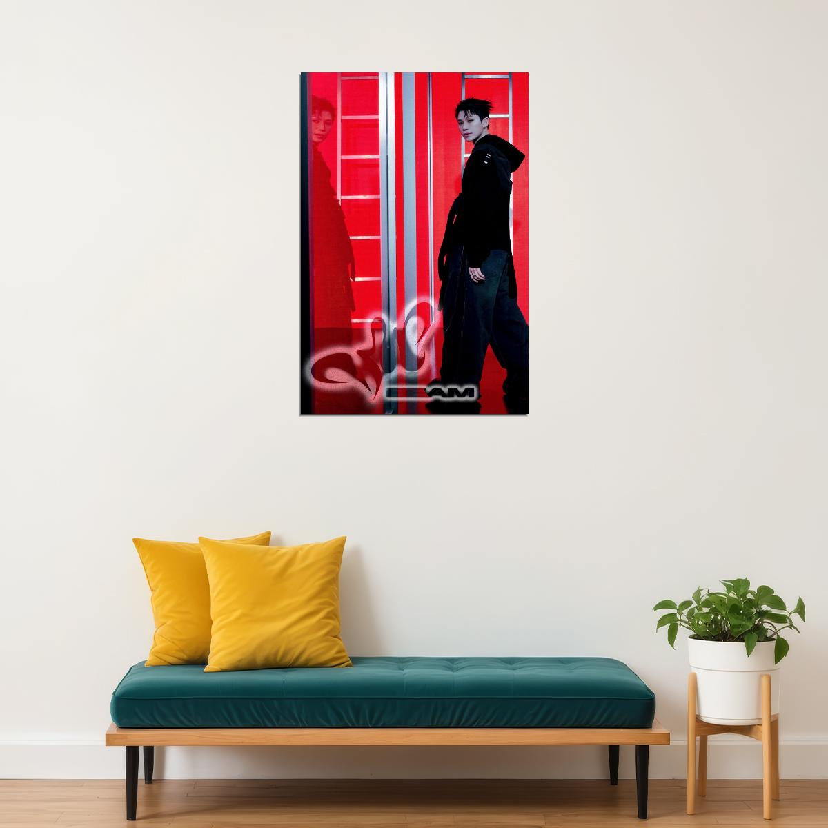 Hoshi X Woozi Poster Woozi BEAM Album Concept Photo Print K-Pop Home Decor For Living Room Aesthetic Kpop Male Boys Group Boy Band - xonomax