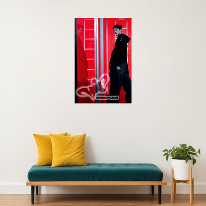 Hoshi X Woozi Poster Woozi BEAM Album Concept Photo Print K-Pop Home Decor For Living Room Aesthetic Kpop Male Boys Group Boy Band - xonomax