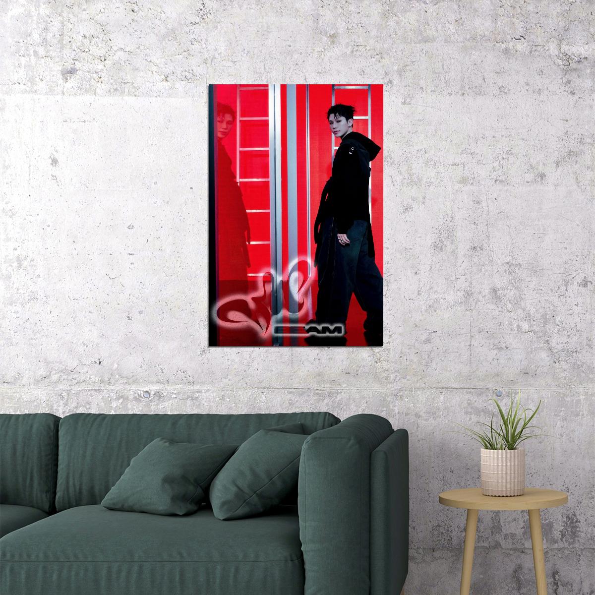 Hoshi X Woozi Poster Woozi BEAM Album Concept Photo Print K-Pop Home Decor For Living Room Aesthetic Kpop Male Boys Group Boy Band - xonomax