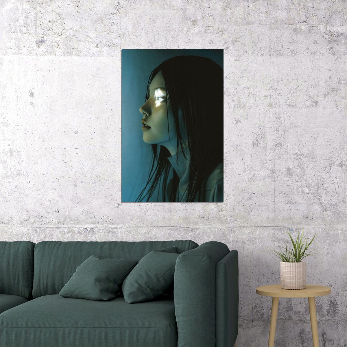 Itzy Yeji Poster Air Album Concept Photo Print K-Pop Home Decor For Living Room Aesthetic Kpop Female Girl Group - xonomax