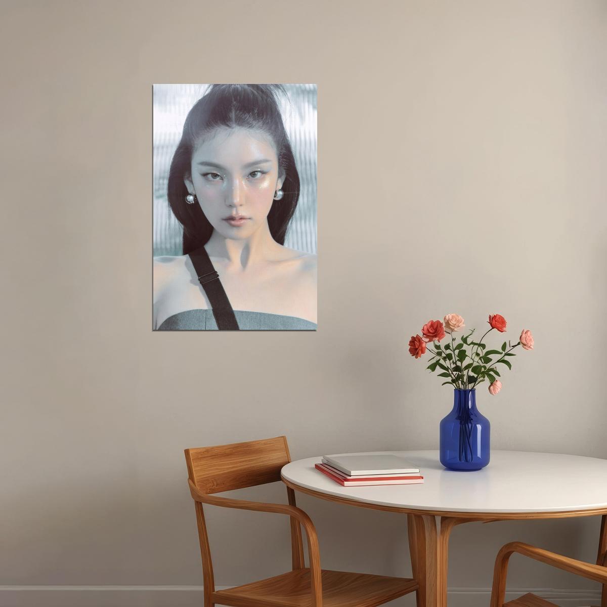 Itzy Yeji Poster Air Album Concept Photo Print K-Pop Home Decor For Living Room Aesthetic Kpop Female Girl Group - xonomax