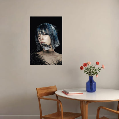 Itzy Yeji Poster Air Album Concept Photo Print K-Pop Home Decor For Living Room Aesthetic Kpop Female Girl Group - xonomax