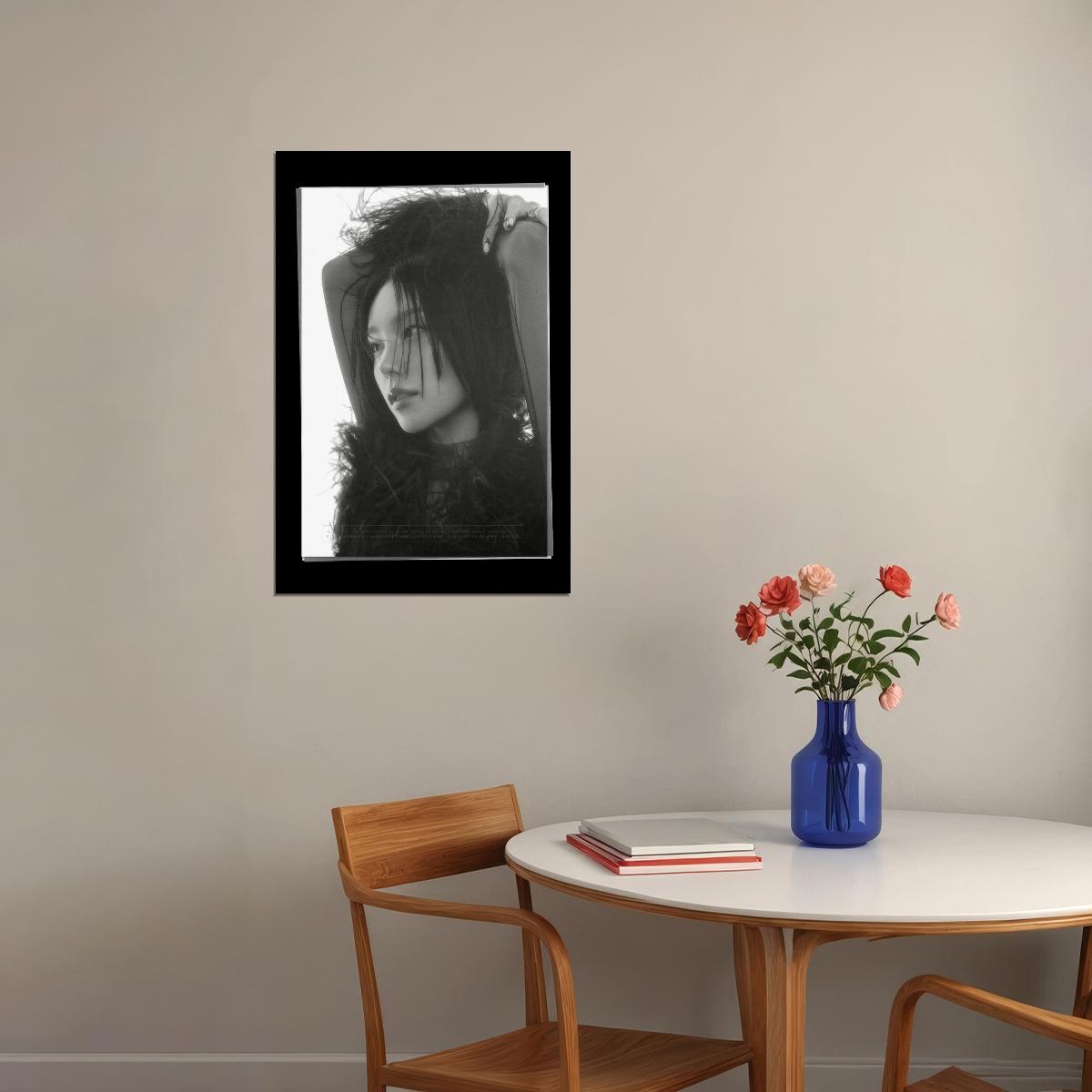 Itzy Yeji Poster Air Album Concept Photo Print K-Pop Home Decor For Living Room Aesthetic Kpop Female Girl Group - xonomax